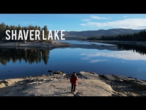 STUNNING Shaver Lake Drone Aerials Over Water