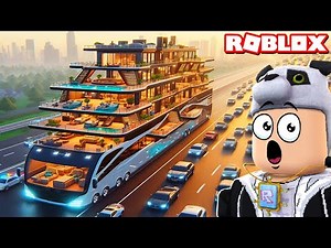 We're Building a MEGA BUS HOUSE! - Roblox