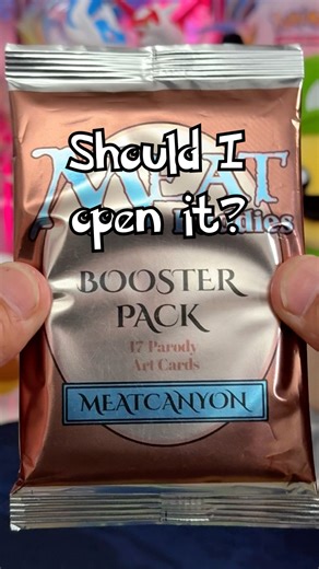 Deep Pocket Monster on Instagram: "Rare MeatCanyon's Meat Buddies Pack - Episode 526 of Should I Open it? Or Should I Keep it Sealed? #meatcanyon #tcg"
