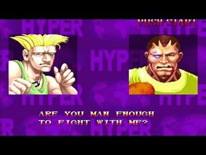 Hyper Street Fighter II (Xbox) Arcade Mode as Guile (Normal)