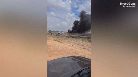 Private passenger jet carrying minister and officials crashes in Democratic Republic of Congo