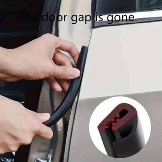 Car Door Edge Weatherstrip 2Pcs Car Seal Strips B Pillar Noise Windproof Protection Auto Sealant Accessories EPDM | Lazada