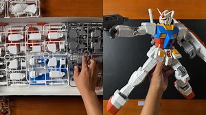 Satisfying ASMR Build of a Giant Robot Kit