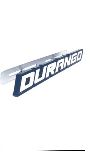 Emblem Radiator Grille | Dodge DurangoMaterial: colored acrylic.