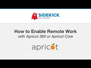 How to Enable Remote Work with Apricot 360 or Apricot Core