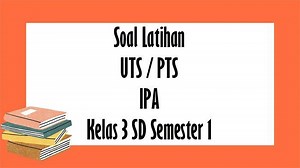 SOAL UTS IPA Kelas 3 SD Semester 1 Tahun 2022 Lengkap Kunci Jawaban Latihan PTS Pilihan Ganda - Tribunpontianak.co.id