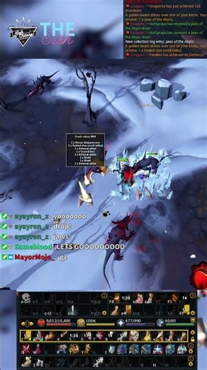 JAWS OF THE ABYSS DROP ON RUNESCAPE CATALYST LEAGUE