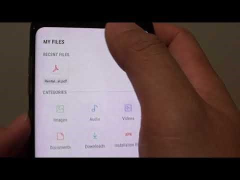 Samsung Galaxy S8: Find / Locate Downloaded Files
