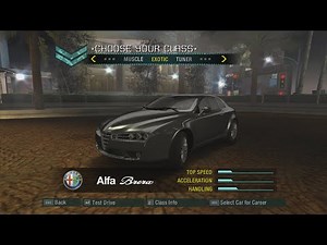 NFS Carbon - Exotic Car Playthrough (Full Career Mode)