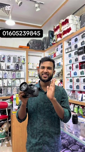 18000taka only Offer price a canon 60d with 18-55mm lens available our shop. #smarttech #canoncamera #canon60d