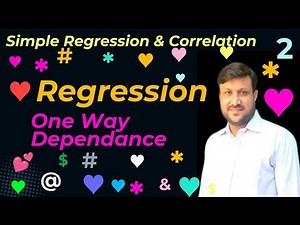 Regression | Regression Analysis | Regression Coefficient| Interpretation of Regression.