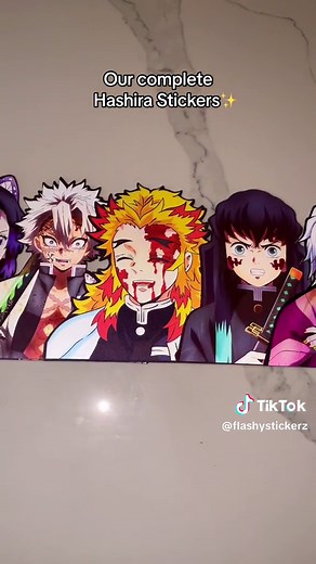 Flashy Stickers on TikTok