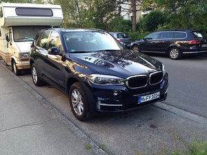 2014 BMW X5 out in the open