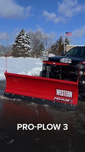 Take on winter weather with ease this season. See why you should add the PRO PLOW 3 to your lineup: bit.ly/proplow3 | Western Plows