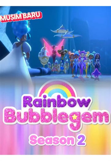 Rainbow Bubblegem Musim 2 Segera Hadir! ✨🌈 Di dunia penuh gelembung dan sihir, Princess Purple berhasil menciptakan permata baru dengan petualangan yang lebih seru, penuh warna, dan penuh keajaiban! Kali ini, ia bersama teman-temannya akan menghadapi Black Diamond, si penjahat gelap yang mengancam dunia gelembung! 💎✨ Jangan lewatkan! 3 Hari Penuh Gelembung & Sihir! 🫧🪄 Senin, 17 November | 19.00 WIB Kekuatan Baru Permata Bubble Para Princess Selasa, 18 November | 19.00 WIB Princess Bubblegem 