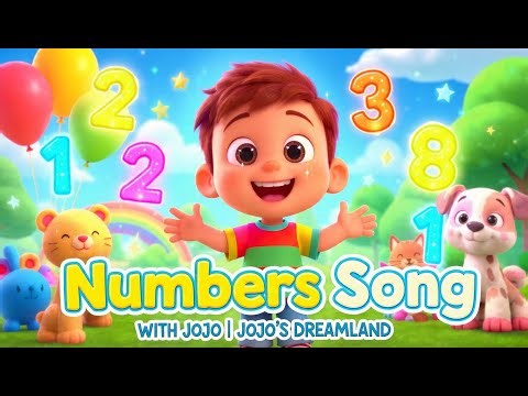 Numbers Song with JoJo | Learn 1 to 10 Counting | Jojo's Dreamland | Educational Kids Cartoon Song