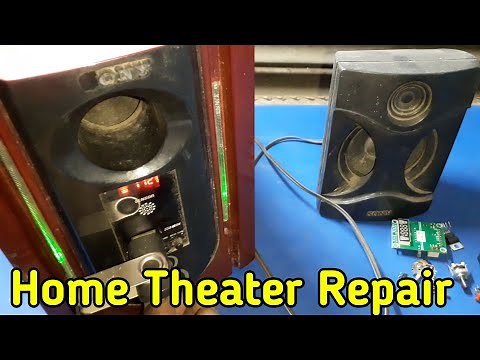 Home theater Subwoofer Humming problem || woofer Humming Repair|| Electronics verma