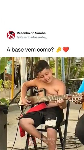 Pedrin viola no violão é brabo.. A base vem como? #shorts