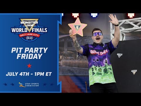 Monster Jam World Finals 2025: Pit Party Friday | July 4, 2025