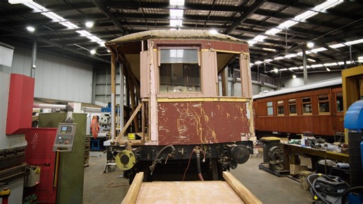 🚞Big works on our little railmotor! 🚃While heritage railmotor CPH 18 has been busy on the Loop Line these holidays, its cousin, CPH 13, is receiving an overhaul in our workshop at Thirlmere. 🛠 These works will provide a massive increase in capacity for our Loop Line services, permit operation in tandem with CPH 18, and improve reliability by building in redundancy for our operations. | Transport Heritage NSW