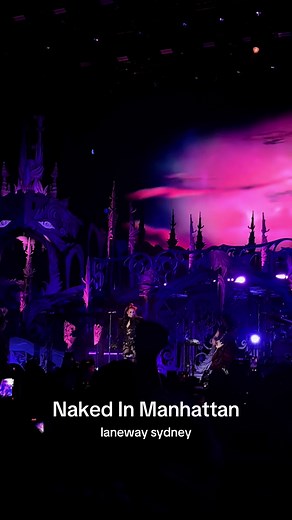 Naked In Manhattan live at Laneway Sydney 8.2.26 @chappell roan #chappellroan #lanewaysydney @Laneway Festival #nakedinmanhattan #chappellroantour #livemusic