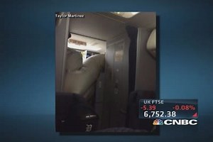 Emergency slides deploy in flight force landing