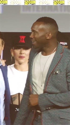 Mahershala Ali being announced as Blade at San Diego Comic Con 2019!