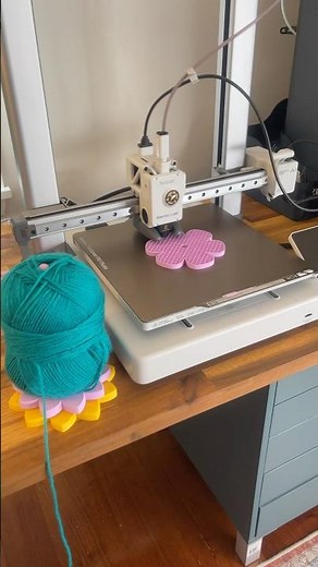 Working on new yarn spinner STL files for 3D printing 🧶 #3dprinting #yarn #crochet #knitting