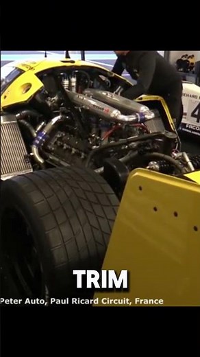 The car that holds the top speed record at modern le mans.