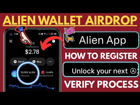 Alien Wallet Airdrop Guide | How to Register & Verify Alien App (Step by Step)