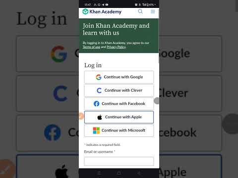 Khan Academy # Student login # Joining Teacher's class using Class Code