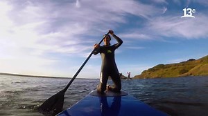 2.4K views · 12 reactions | En #LRDescubreChile con Angelica Castro invitamos a Kika Silva a realizar stand up paddle en la Bahía Salada de Cobquecura ‍♀. Encuentra más del último capítulo aquí ➡ https://goo.gl/j29BDR | 13 C | Facebook