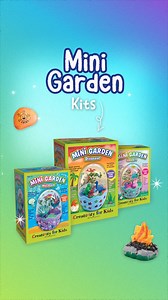  Create Your Own Mini World! 練濾隆‍♀️ Dive into creativity with our Mini Garden terrarium kits! Choose from a dino, unicorn, or mermaid theme and let your imagination run wild. Each kit comes with colorful sand and fun characters to design your very own magical landscape. Perfect for sparking creativity and making lasting memories! ✨ #CraftyKids #MiniGardens #CreativePlay #ImaginationUnleashed | Faber-Castell | Facebook