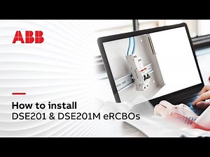 How to Install DSE201, DSE210M eRCBOs