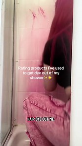 There is one clear winner here🙌🏻 some of the other products shocked me for the right and wrong reasons equally😂 getting hair dye off my shower wall? Completed it mate