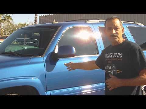 Metallic Blue Tahoe - Auto Painting Plus