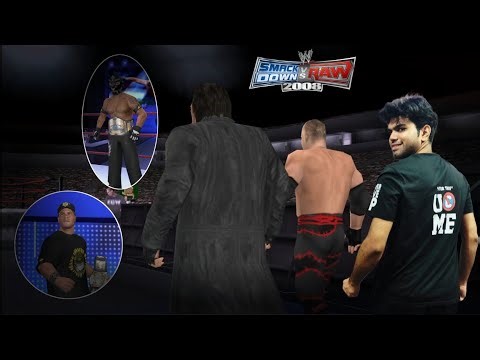 John Cena & Rey Mysterio Vs Kane & The Undertaker | Epic Elimination Tag Team Match | WWE SVR 2008