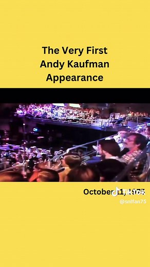 Andy Kaufman's Iconic Mighty Mouse on SNL's Premiere