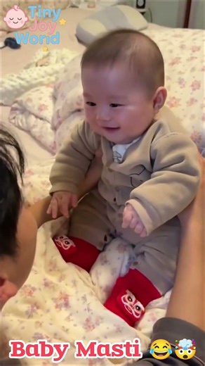 Try Not to Laugh Challenge | Baby’s Funniest Reaction Ever | tiny joy world