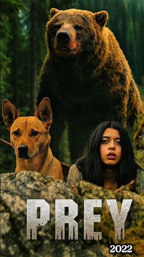 Predator vs Grizzly Bear | Epic Hunt Scene from Prey (2022)