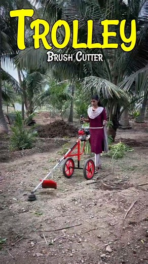 Introducing the advanced trolley brushcutter machine, designed for efficiency and effectiveness in managing overgrown vegetation. This robust equipment features a powerful engine that easily tackles dense brush, weeds, and undergrowth, making it an essential tool for landscapers and landowners alike. Its lightweight design allows for effortless maneuverability across uneven terrain while the trolley system enhances stability during operation. With adjustable cutting heights and durable blades, t