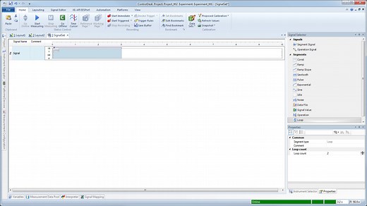 Demo 06 SignalEditor