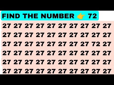 FIND THE NUMBER TODAY 🧐 | YOUR BRAIN TEST 🧠 | TODAY NEW VIDEO | @Sanjayofficial6060