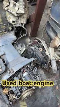 Boat engine used two strock explain