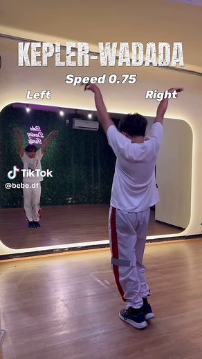 KEPLER-WADADA @Kep1er | Dance Tutorial Speed 0,75 #kepler #WADADA #dancetutorial #КРОР #fyp