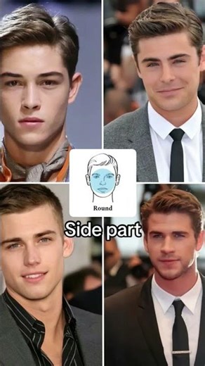 "Modern style meets classic vibes 😎 #SidePartStyle"