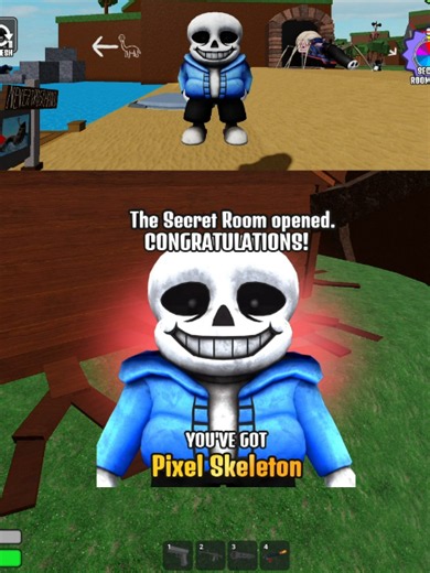 How To Get Pixel Skeleton Badges Morphs In SCP MORPH