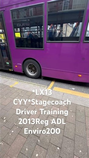 *LX13 CYY*Stagecoach Driver Training 2013Reg ADL Enviro200 #fortheloveofbuses #adlenviro200