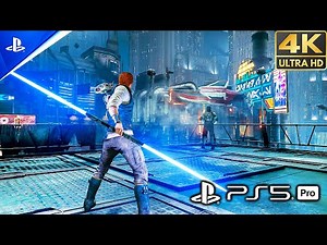 Star Wars Jedi Survivor - PS5 Pro 4K 60FPS Gameplay