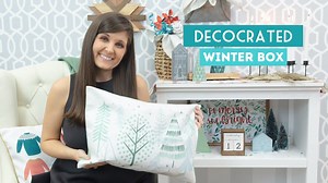 Wohooo!!! My Decocrated Curated Home arrived and I love it. I unboxed it with you guys last week and now it is time to see how I styled everything that came inside! DON'T FORGET MY DISCOUNT CODES BELOW. Sign up now to get your winter box and don't forget to use the promo codes at check out to get my discount: https://glnk.io/vqq3/craftboxgirls $10 off a single box: CRAFTBOXGIRLS10$30 off an annual subscription: CRAFTBOXGIRLS30 #Decocrated, #WeAreDecocrators, #WinterDecoland, #Ittakesawintervilla